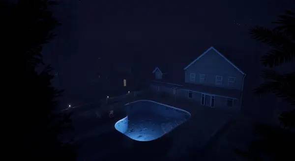 Пример визуального стиля и графики игры Discrepant