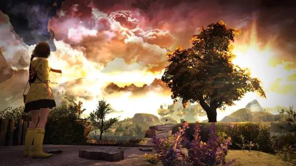 Пример визуального стиля и графики игры Distortions