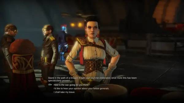 Пример визуального стиля и графики игры Divinity Dragon Commander