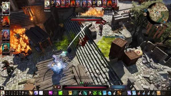 Пример визуального стиля и графики игры Divinity  Original Sin 2 - Definitive Edition