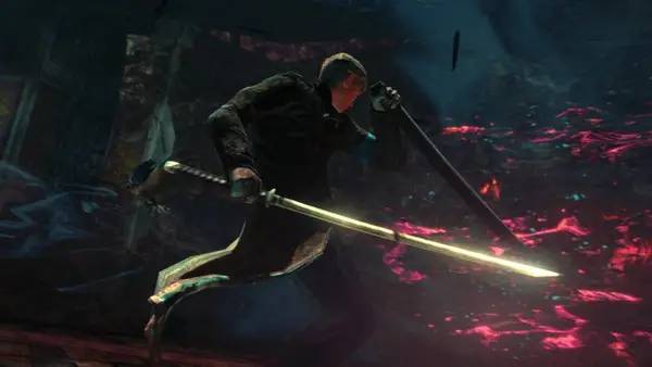 Пример визуального стиля и графики игры DmC Devil May Cry Vergil's Downfall