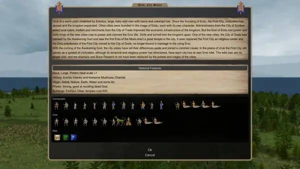 Пример визуального стиля и графики игры Dominions 5 - Warriors of the Faith