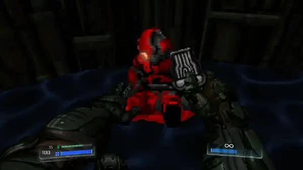 Пример визуального стиля и графики игры Doom - Embers Of Armageddon