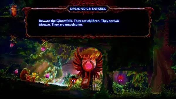 Пример визуального стиля и графики игры DOOMBLADE