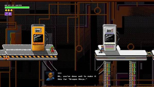 Пример визуального стиля и графики игры DRAGON NINJA BYOKA