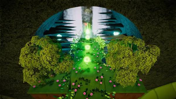 Пример визуального стиля и графики игры Draid