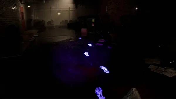 Пример визуального стиля и графики игры Dread The Cold Case