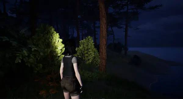 Пример визуального стиля и графики игры Dread Tomb