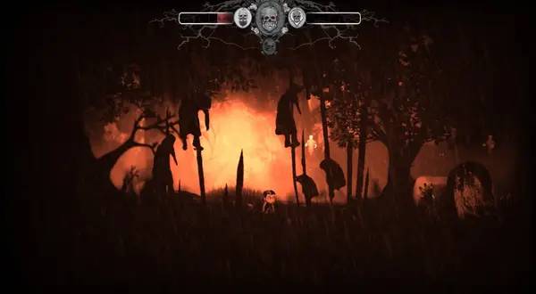 Пример визуального стиля и графики игры Dream Alone