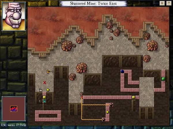 Пример визуального стиля и графики игры DROD The Second Sky