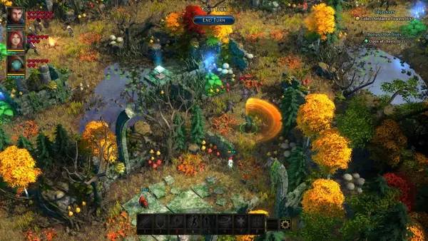 Пример визуального стиля и графики игры Druidstone  The Secret of the Menhir Forest