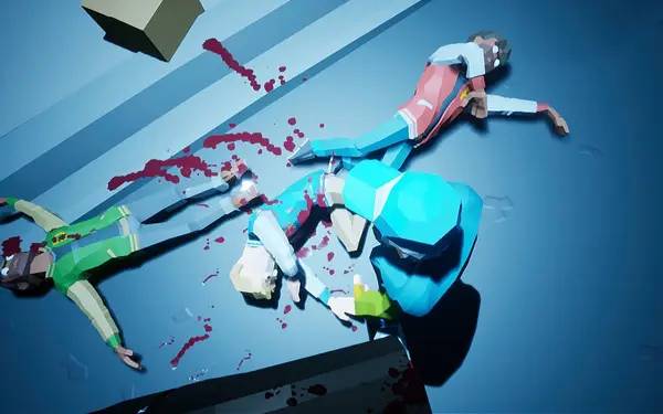 Пример визуального стиля и графики игры Drunken Fist — Totally Accurate Beat ’em up