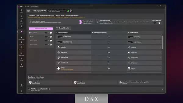 Пример визуального стиля и графики игры DSX