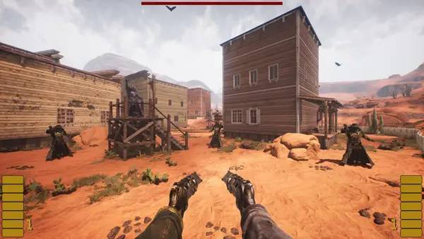 Пример визуального стиля и графики игры DuelVox Max Quality