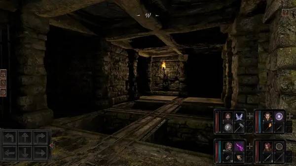 Пример визуального стиля и графики игры Dungeon Of Dragon Knight