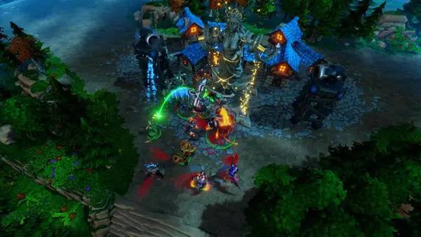 Пример визуального стиля и графики игры Dungeons 3 - Clash of Gods