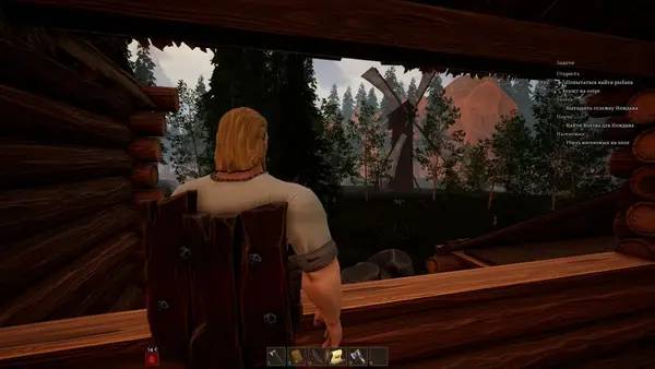 Пример визуального стиля и графики игры Elder Legacy