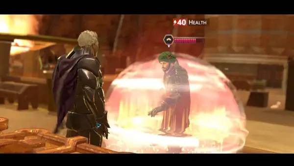 Пример визуального стиля и графики игры Element Space