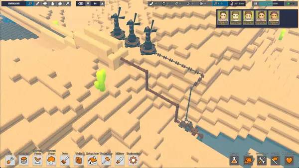 Пример визуального стиля и графики игры Embark