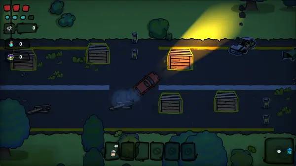 Пример визуального стиля и графики игры End of world  Survivors