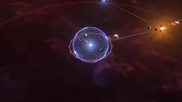 Пример визуального стиля и графики игры ENDLESS Space 2 - Supremacy