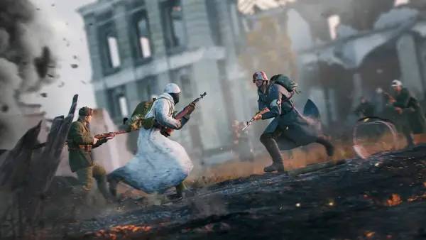 Пример визуального стиля и графики игры Enlisted  Reinforced