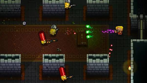 Пример визуального стиля и графики игры Enter the Gungeon