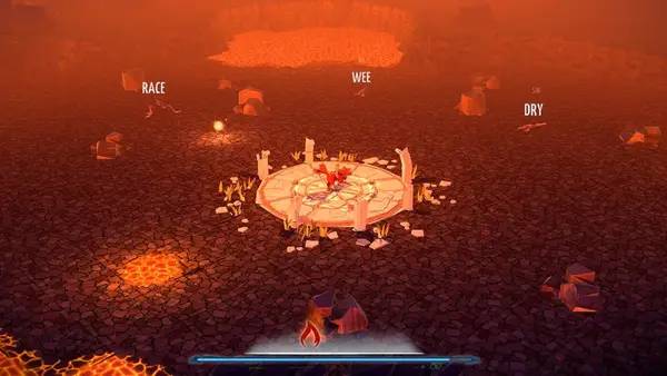 Пример визуального стиля и графики игры Epistory - Typing Chronicles