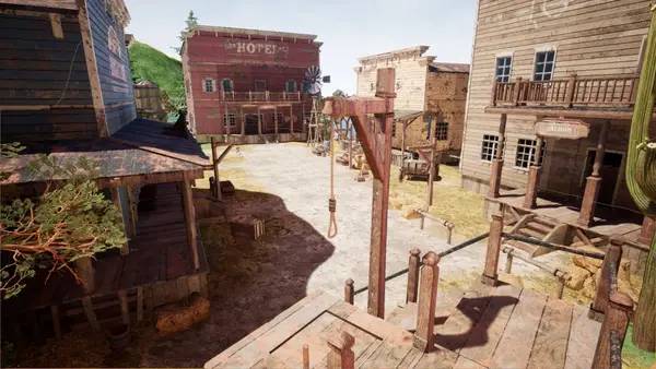 Пример визуального стиля и графики игры Escapeworld Dilemma