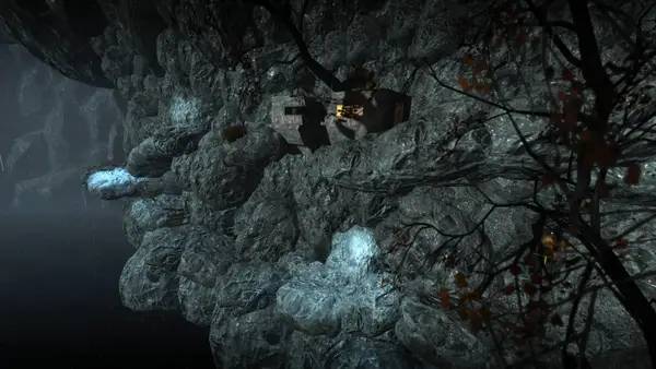 Пример визуального стиля и графики игры Estranged Act 1