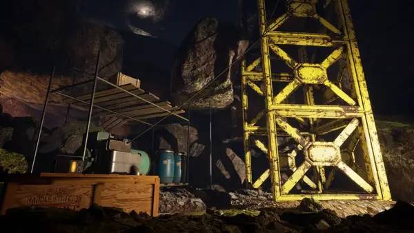 Пример визуального стиля и графики игры Estranged The Departure