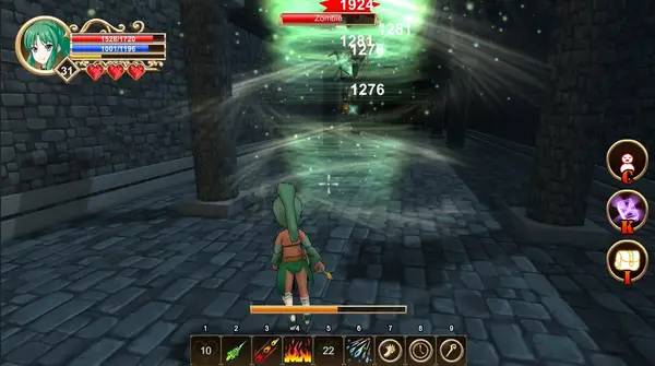 Пример визуального стиля и графики игры Eternal Lore