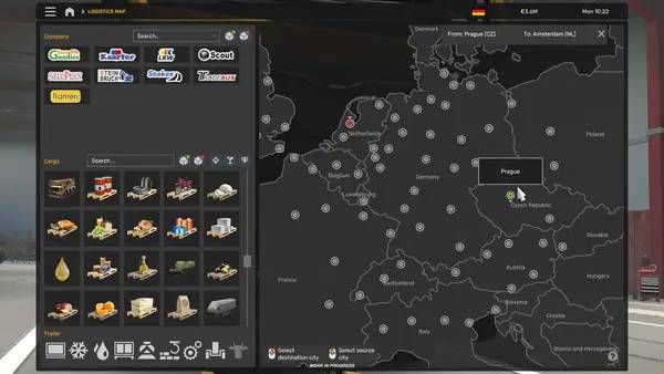 Пример визуального стиля и графики игры Euro Truck Simulator 2