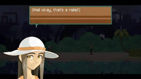 Пример визуального стиля и графики игры Evan's Remains