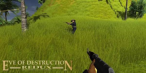 Пример визуального стиля и графики игры Eve of Destruction - REDUX VIETNAM