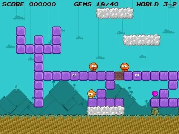 Пример визуального стиля и графики игры eversion