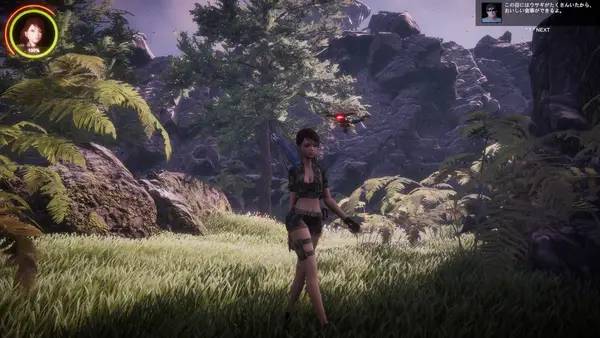 Пример визуального стиля и графики игры Exotic