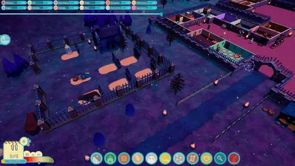 Пример визуального стиля и графики игры Fable Hospital