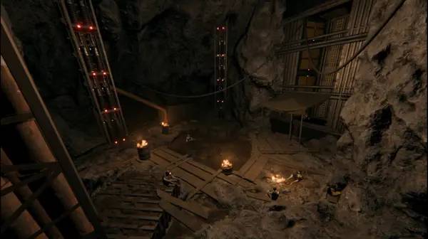 Пример визуального стиля и графики игры Fallback