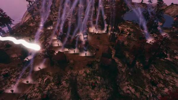 Пример визуального стиля и графики игры Fata Deum