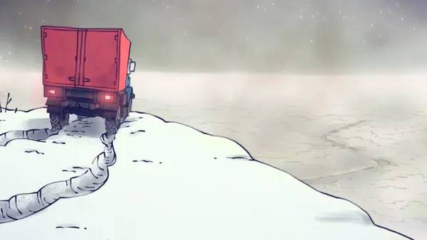 Пример визуального стиля и графики игры Firebird