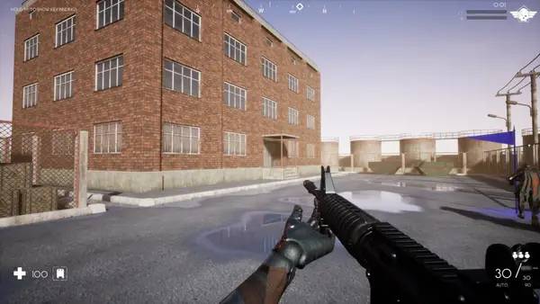 Пример визуального стиля и графики игры Firescout