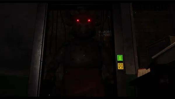 Пример визуального стиля и графики игры Five Nights  No Escape (VR Co-op)