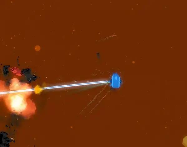 Пример визуального стиля и графики игры Flotilla