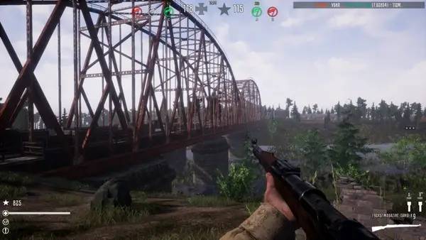 Пример визуального стиля и графики игры Fog Of War - Free Edition