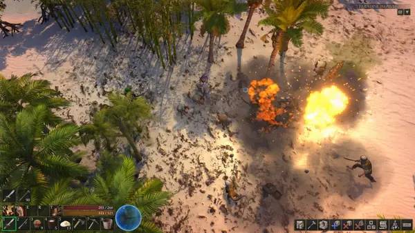 Пример визуального стиля и графики игры Force of Nature 2  Ghost Keeper
