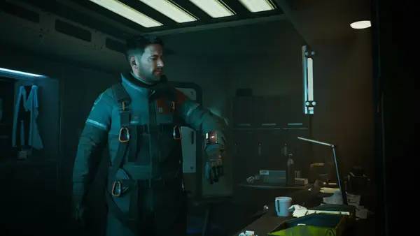 Пример визуального стиля и графики игры Fort Solis