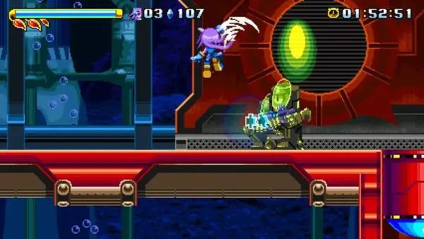 Пример визуального стиля и графики игры Freedom Planet