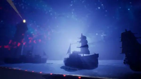 Пример визуального стиля и графики игры Freud Gate