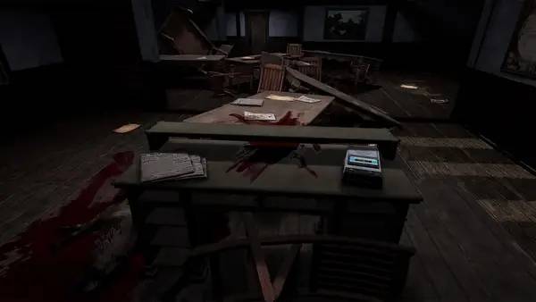 Пример визуального стиля и графики игры FRIGID VR